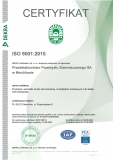Issued by the DEKRA Certification Sp. z o.o.